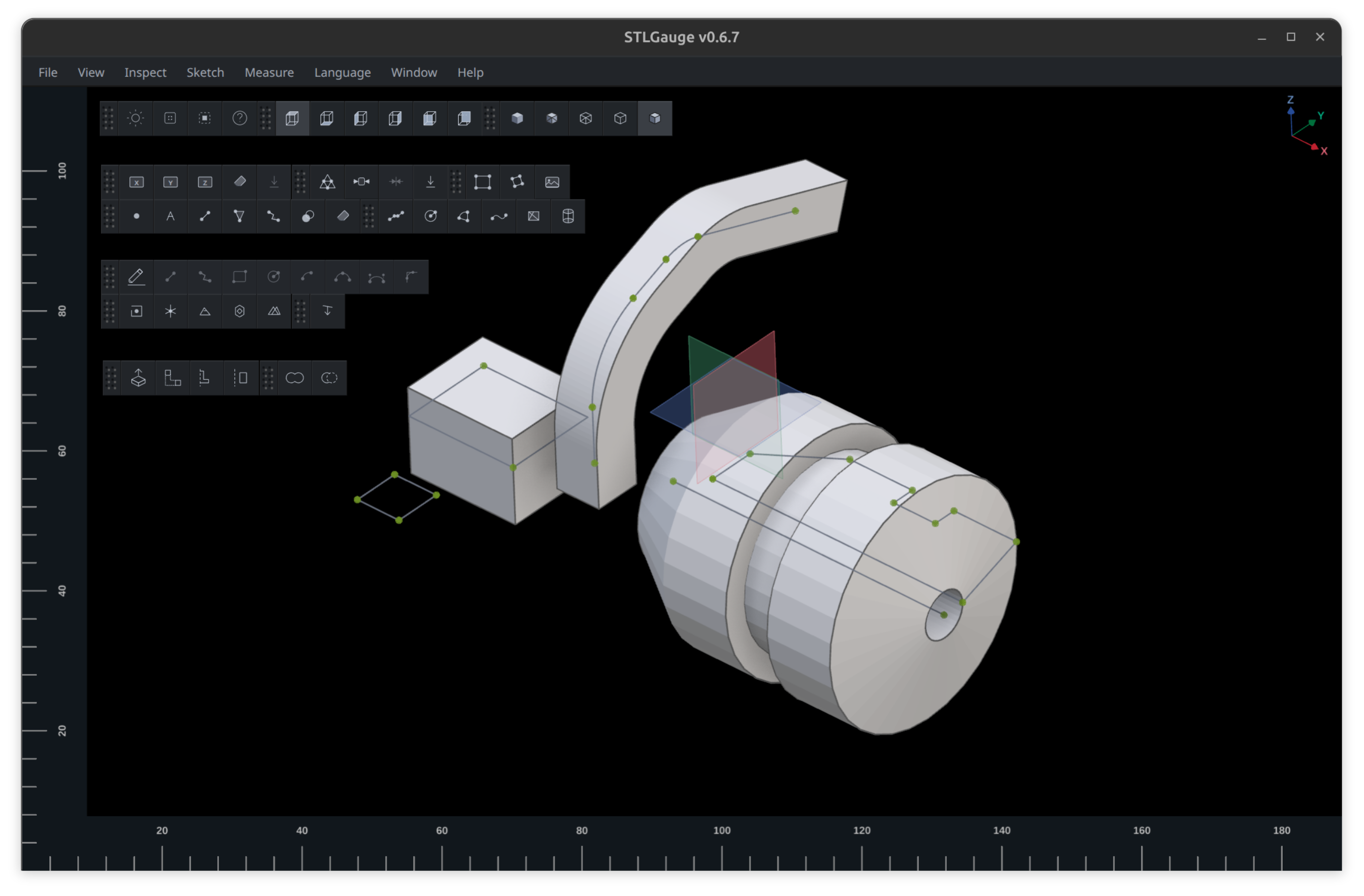 Parametric solid creation